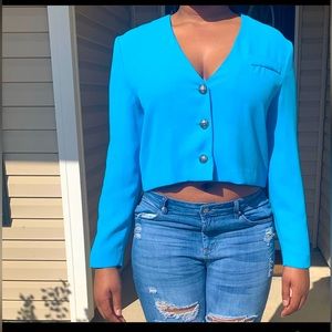 Vintage Leslie Fay Cropped Blazer